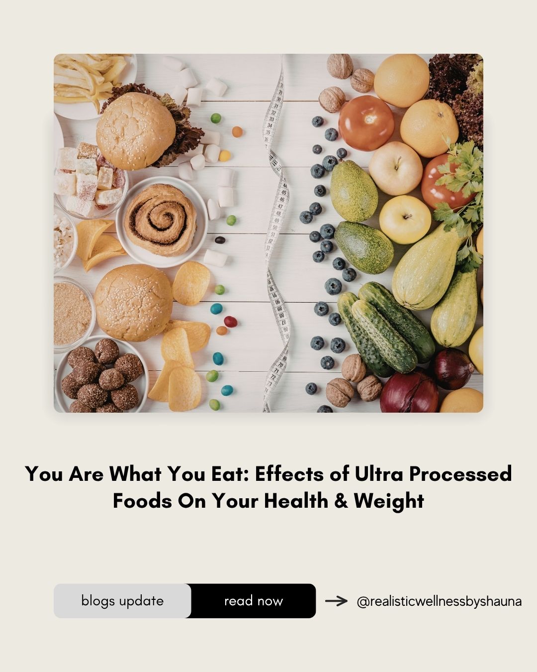 You Are What You Eat: Effects of Processed & Ultra-Processed Foods on Your Health and Weight